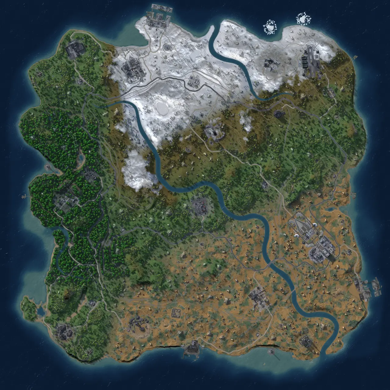 Rust Map: Custom Map
