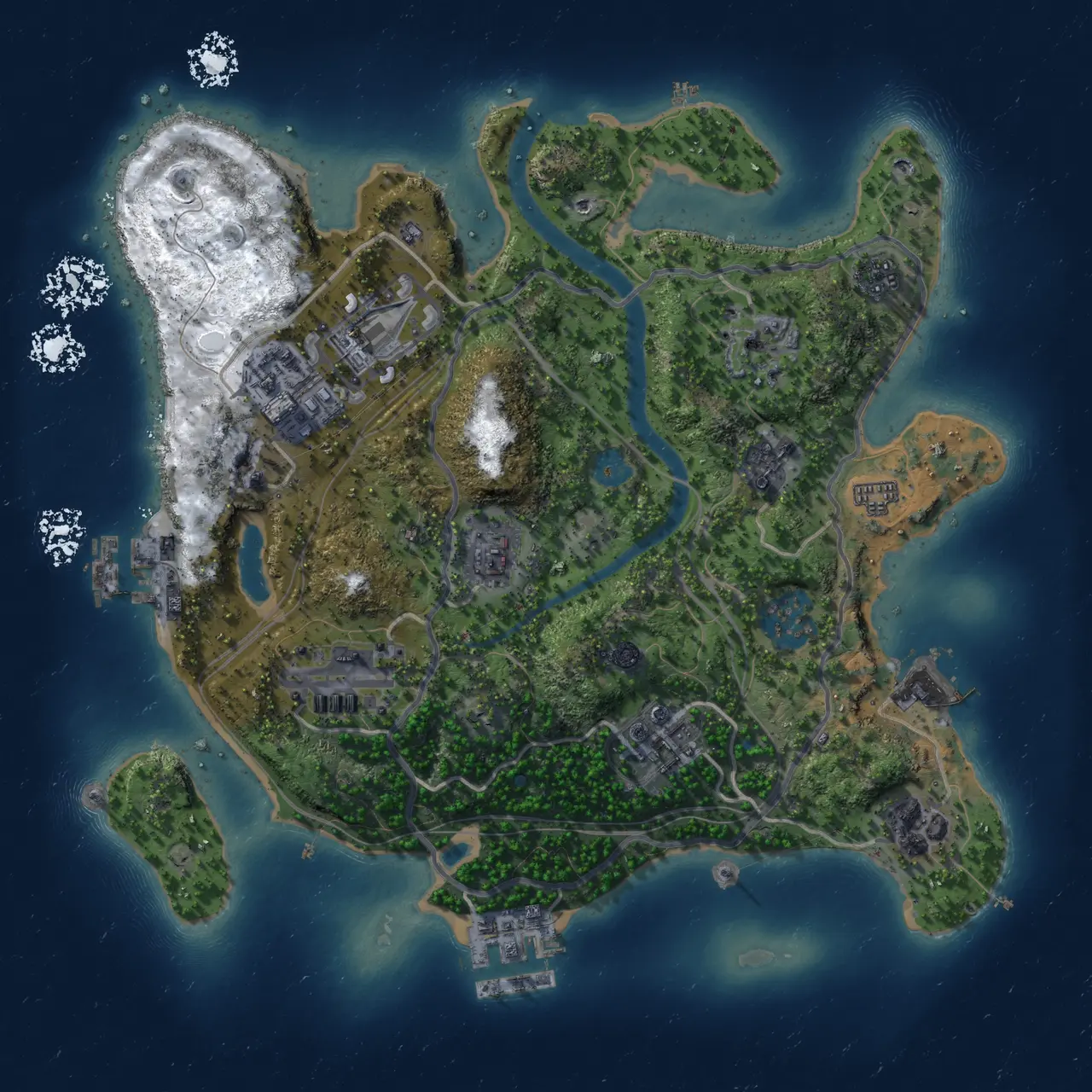 Rust Map: Custom Map