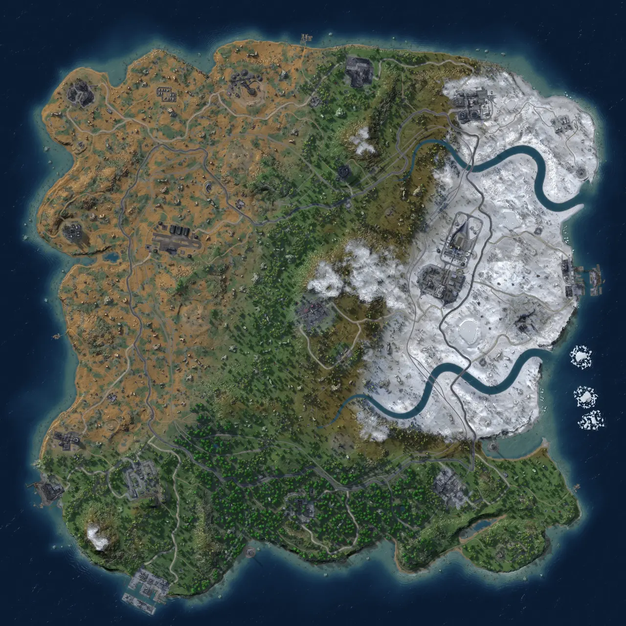 Rust Map: Custom Map