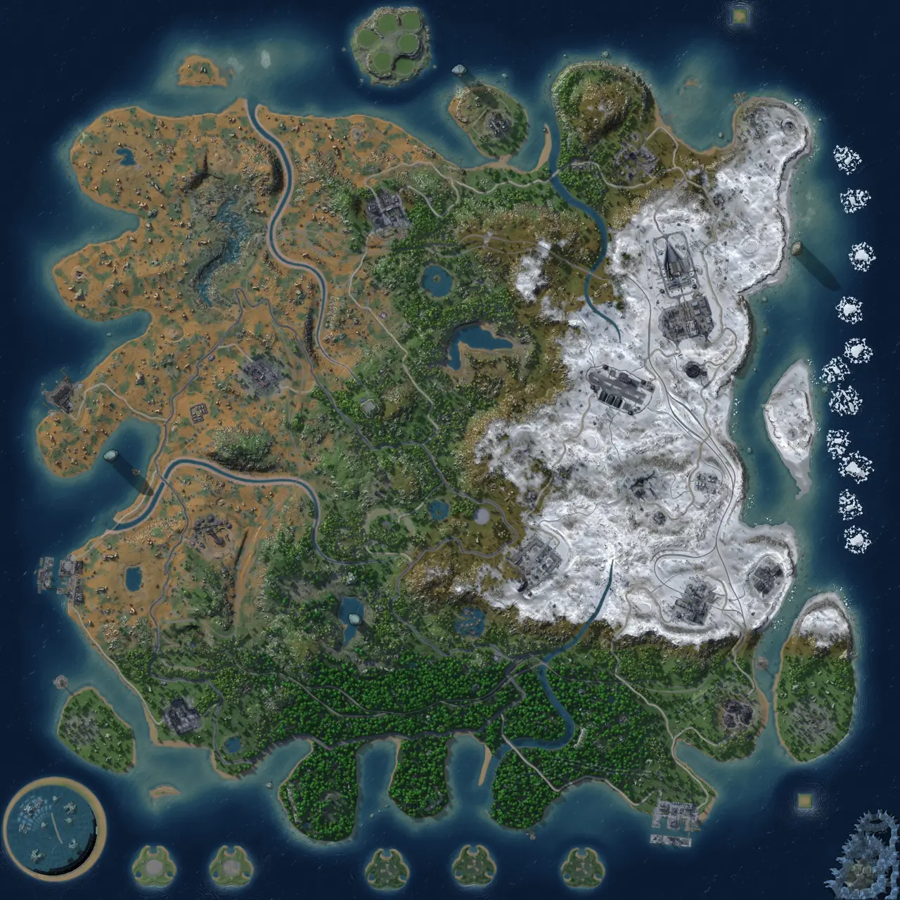 Rust Map: Custom Map
