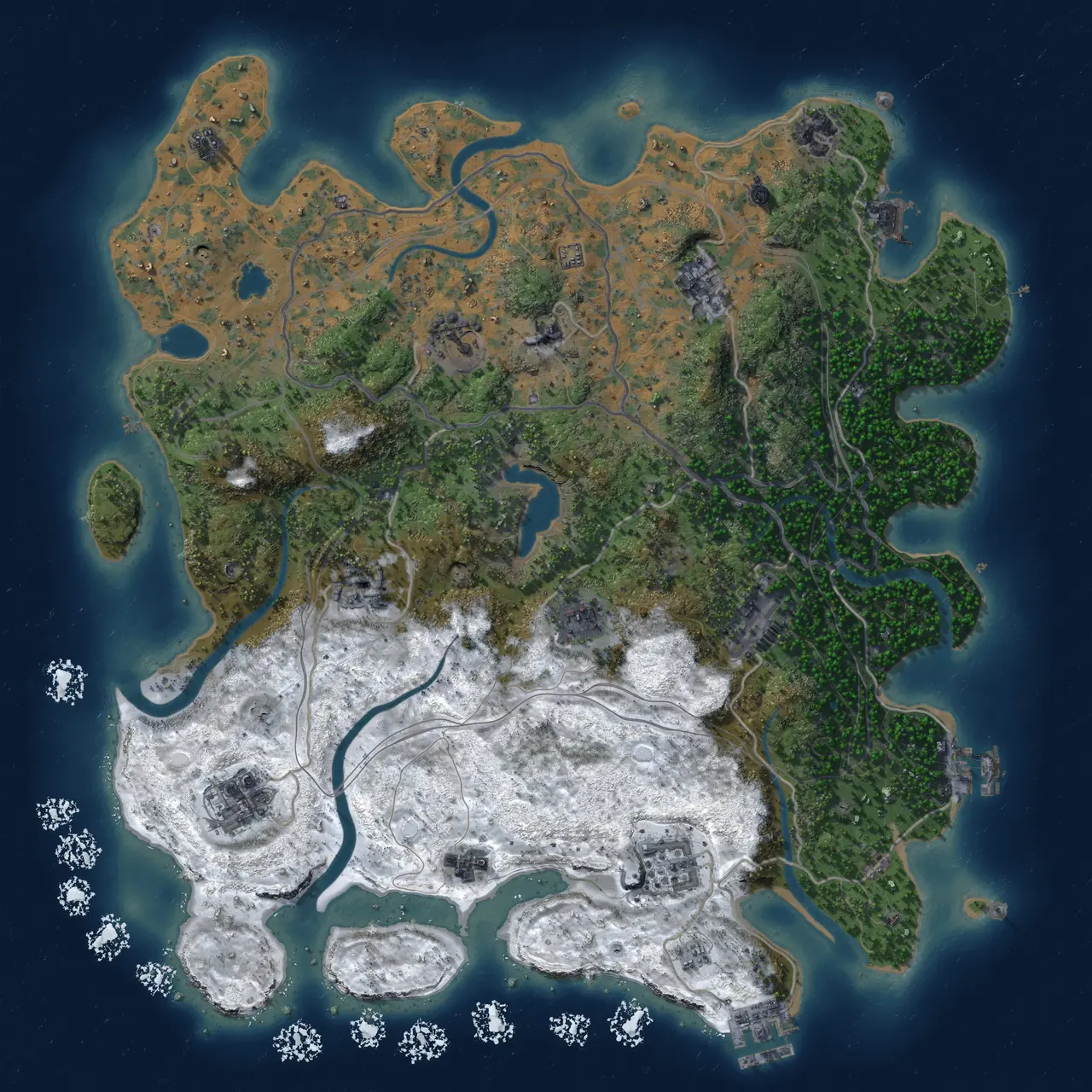 Rust Map: Custom Map