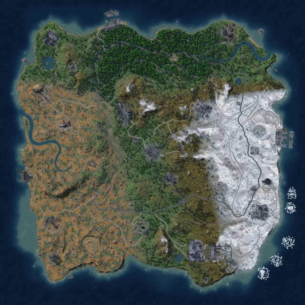 Rust Map: Custom Map