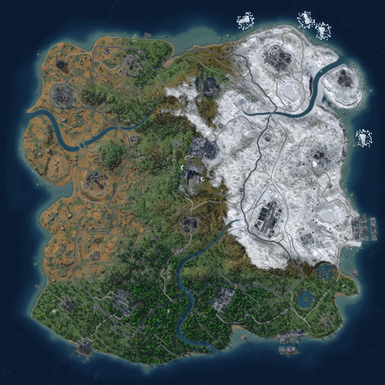 Rust Map: Custom Map