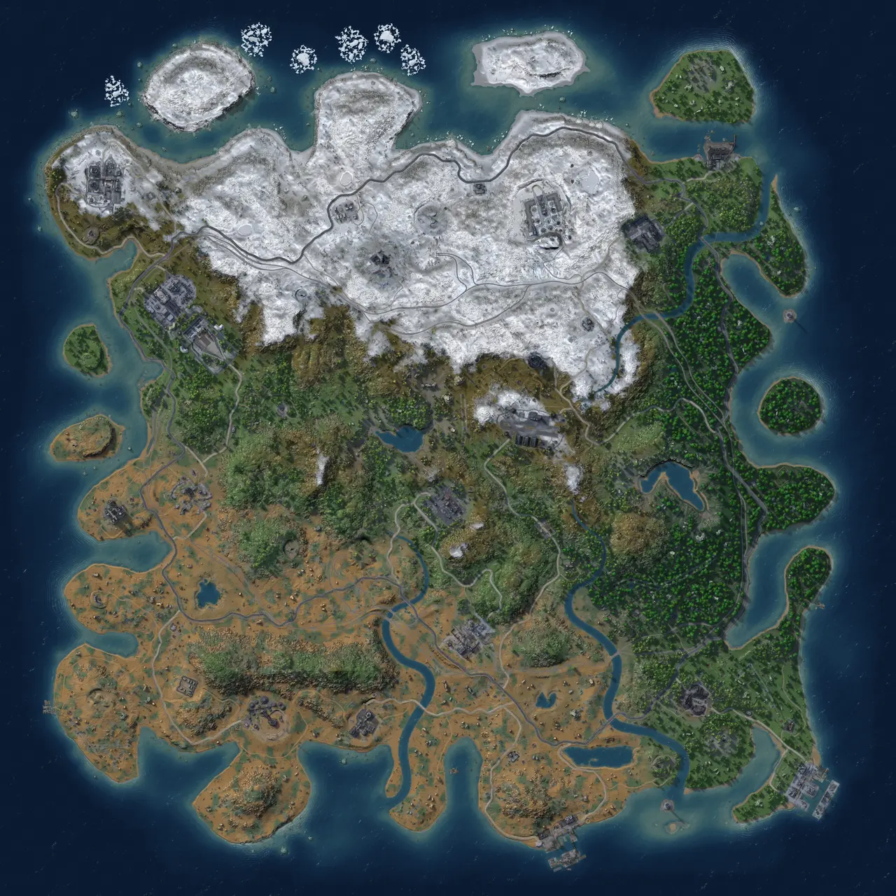 Rust Map: Custom Map