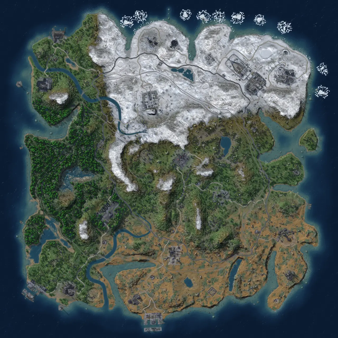 Rust Map: Custom Map