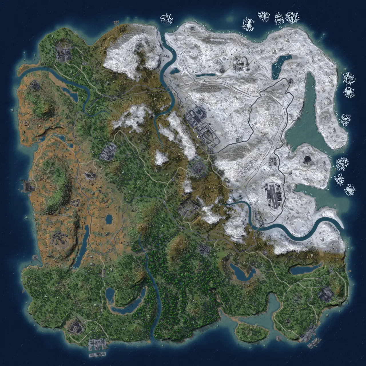 Rust Map: Custom Map