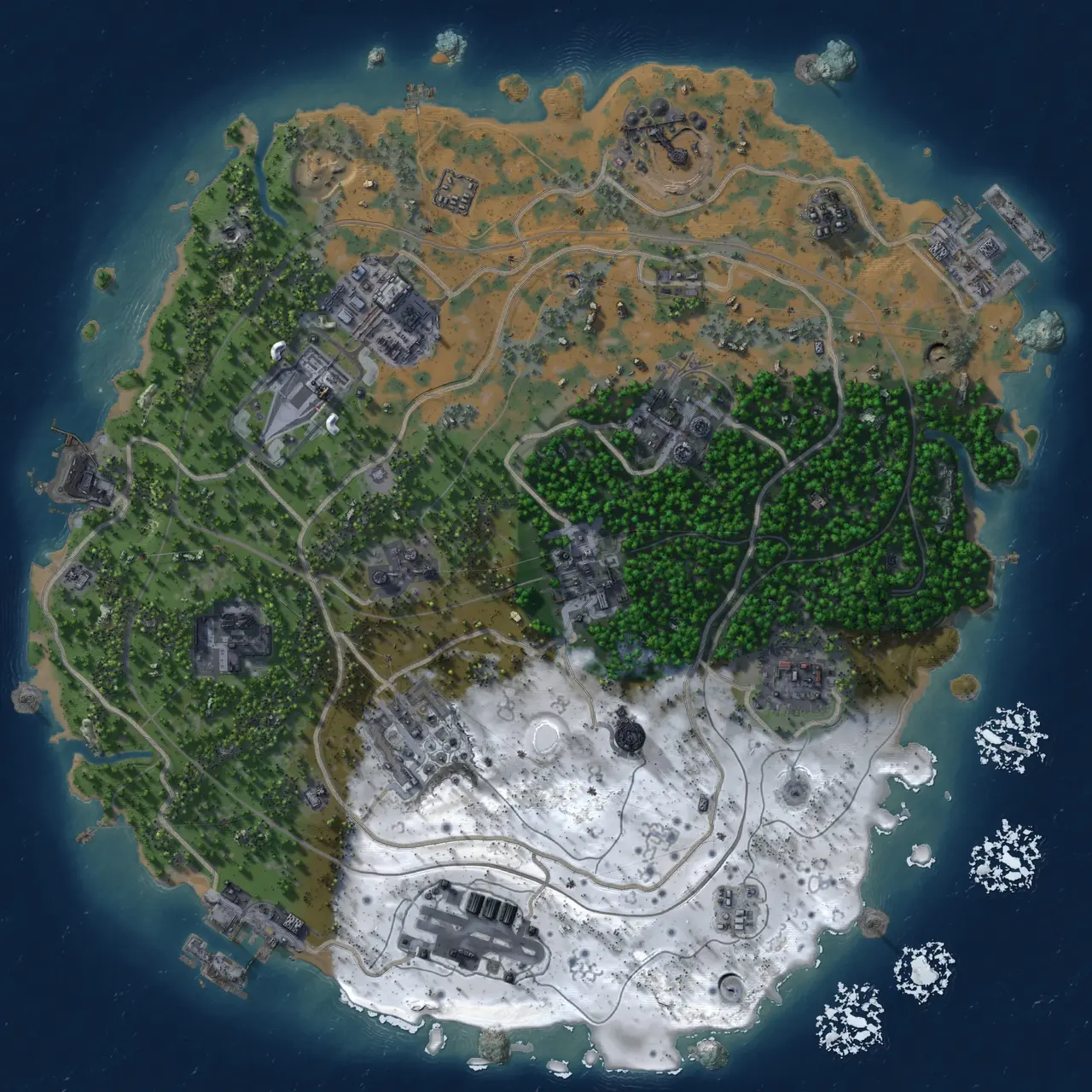 Rust Map: Custom Map