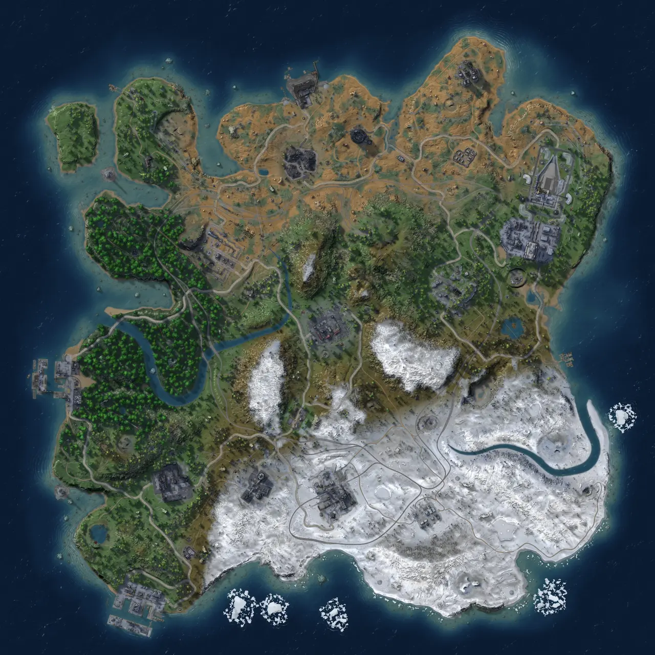 Custom Map :: Rust Map :: Just-Wiped