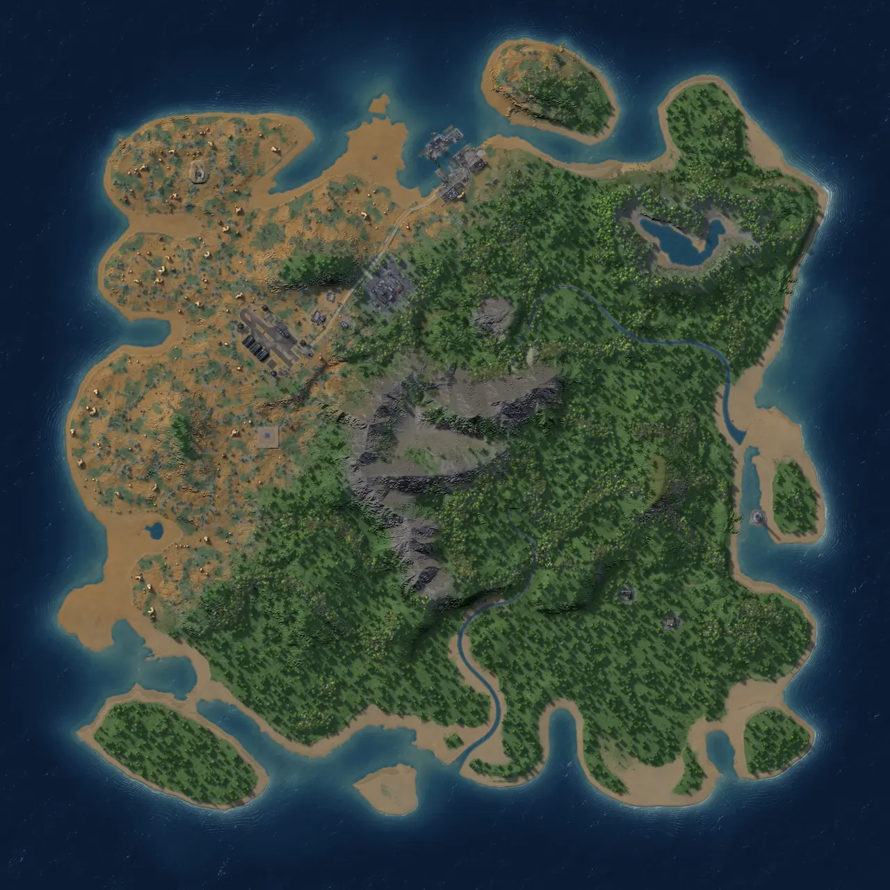 Rust Map: Custom Map