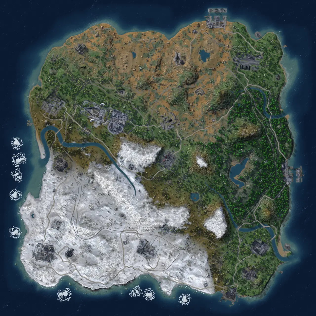 Rust Map: Custom Map