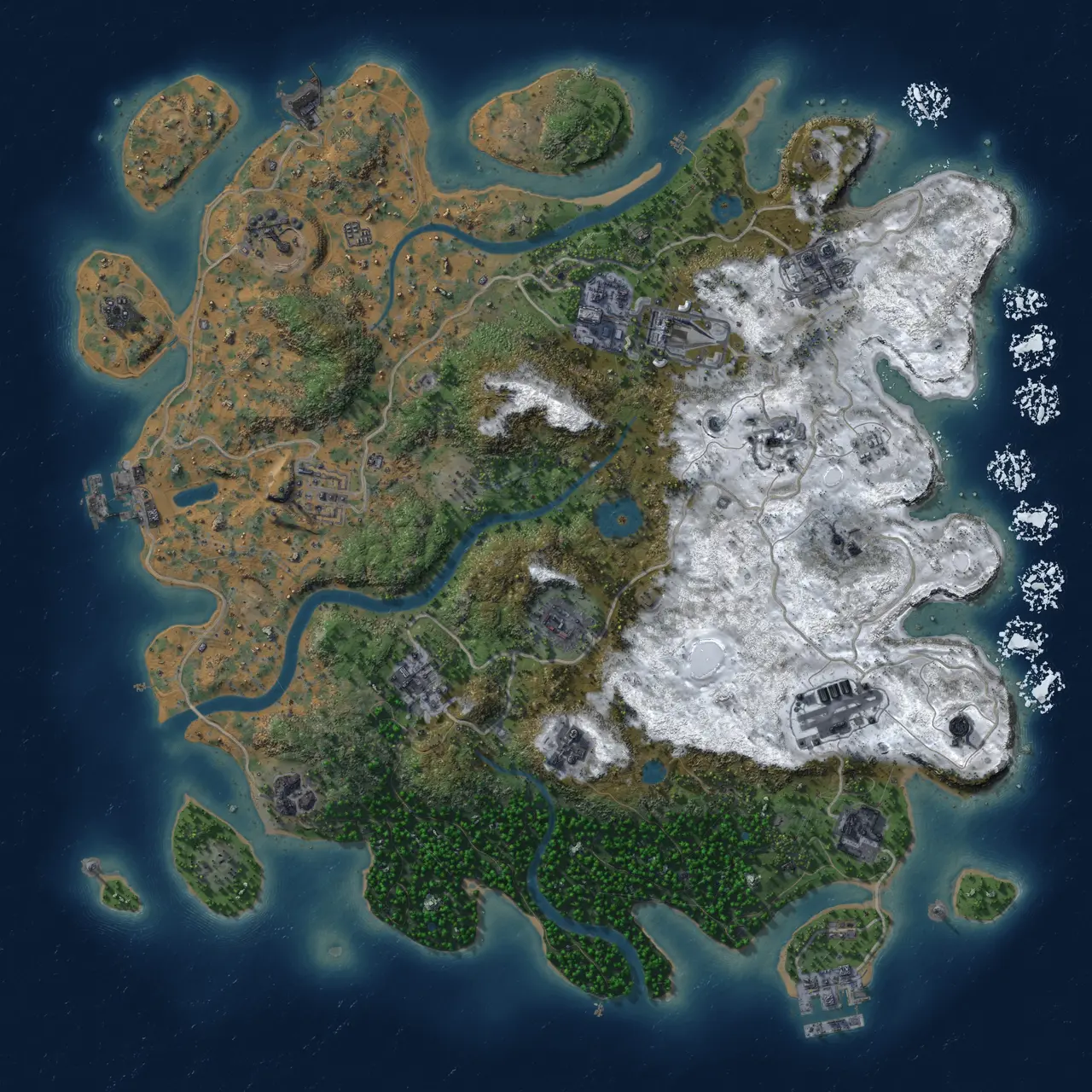 Rust Map: Custom Map
