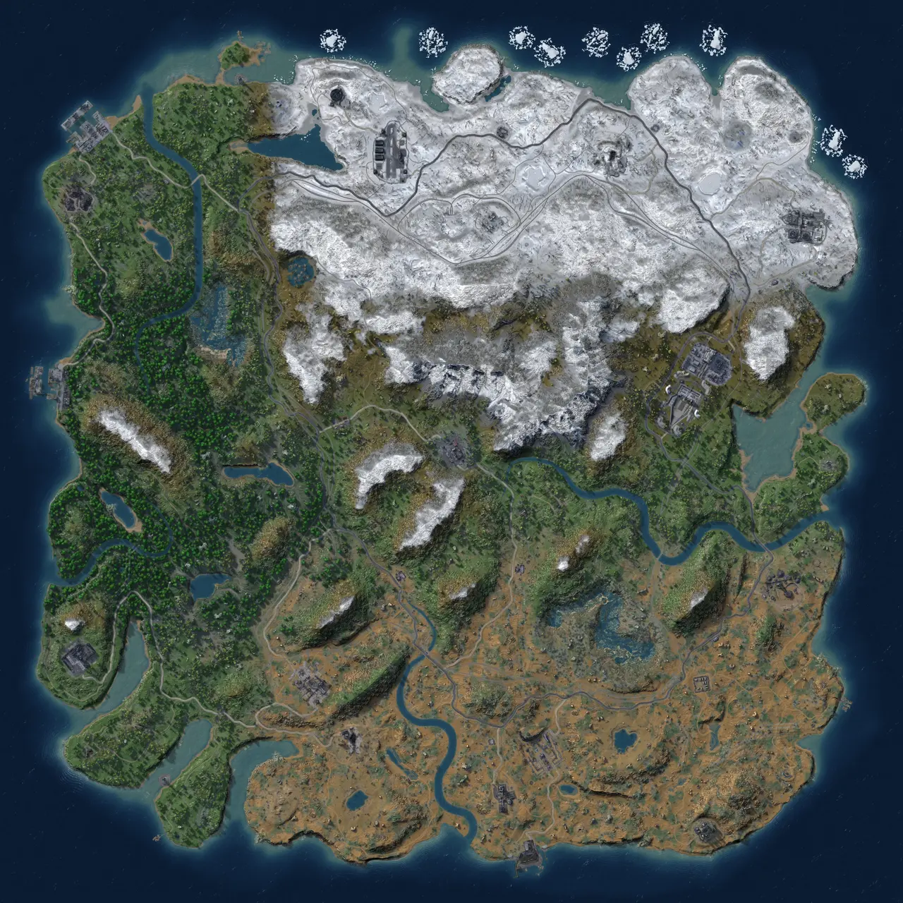 Rust Map: Custom Map