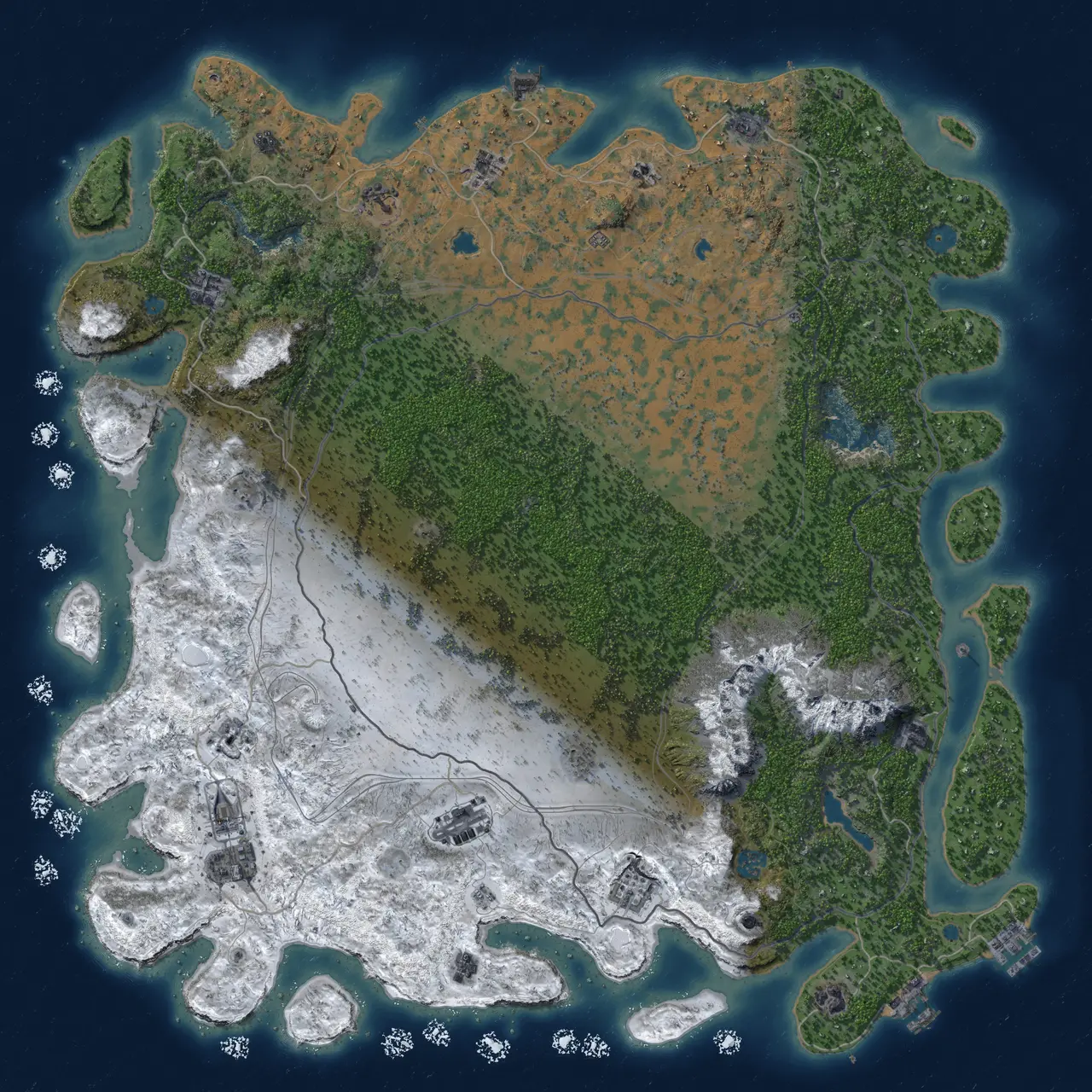 Rust Map: Custom Map