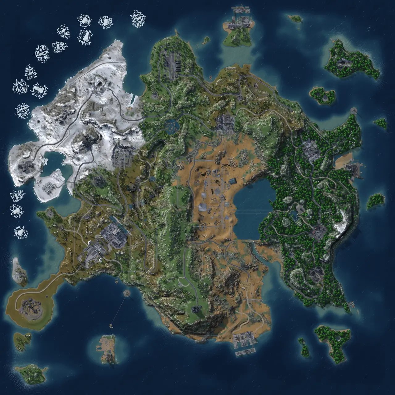 Rust Map: Custom Map