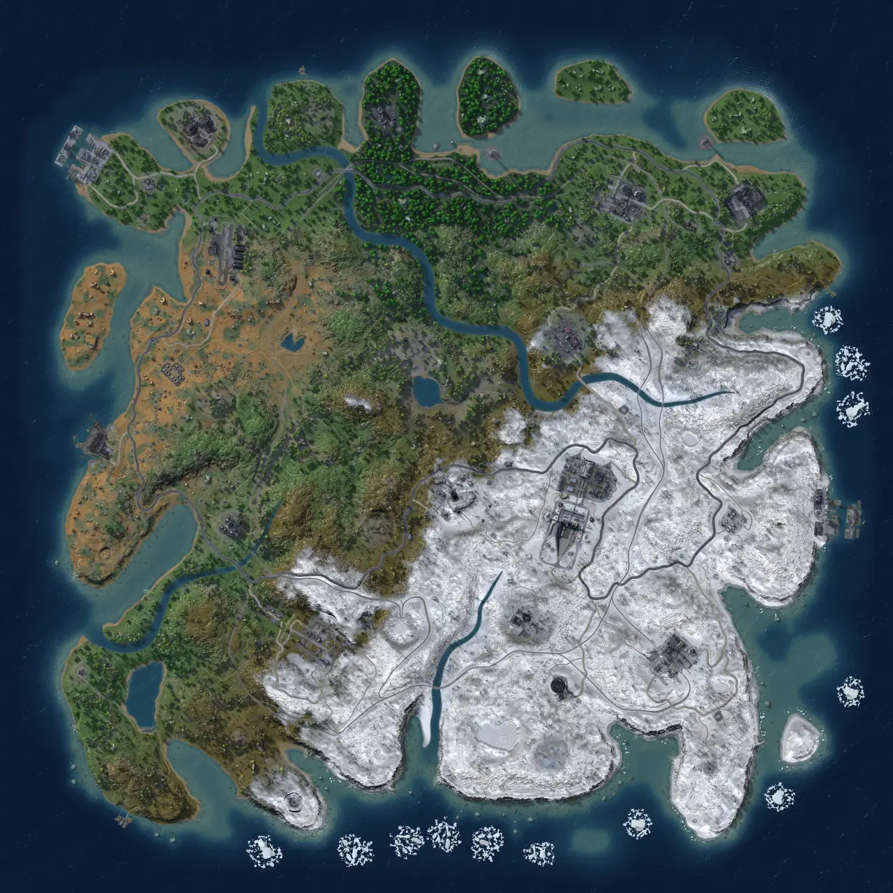 Rust Map: Custom Map
