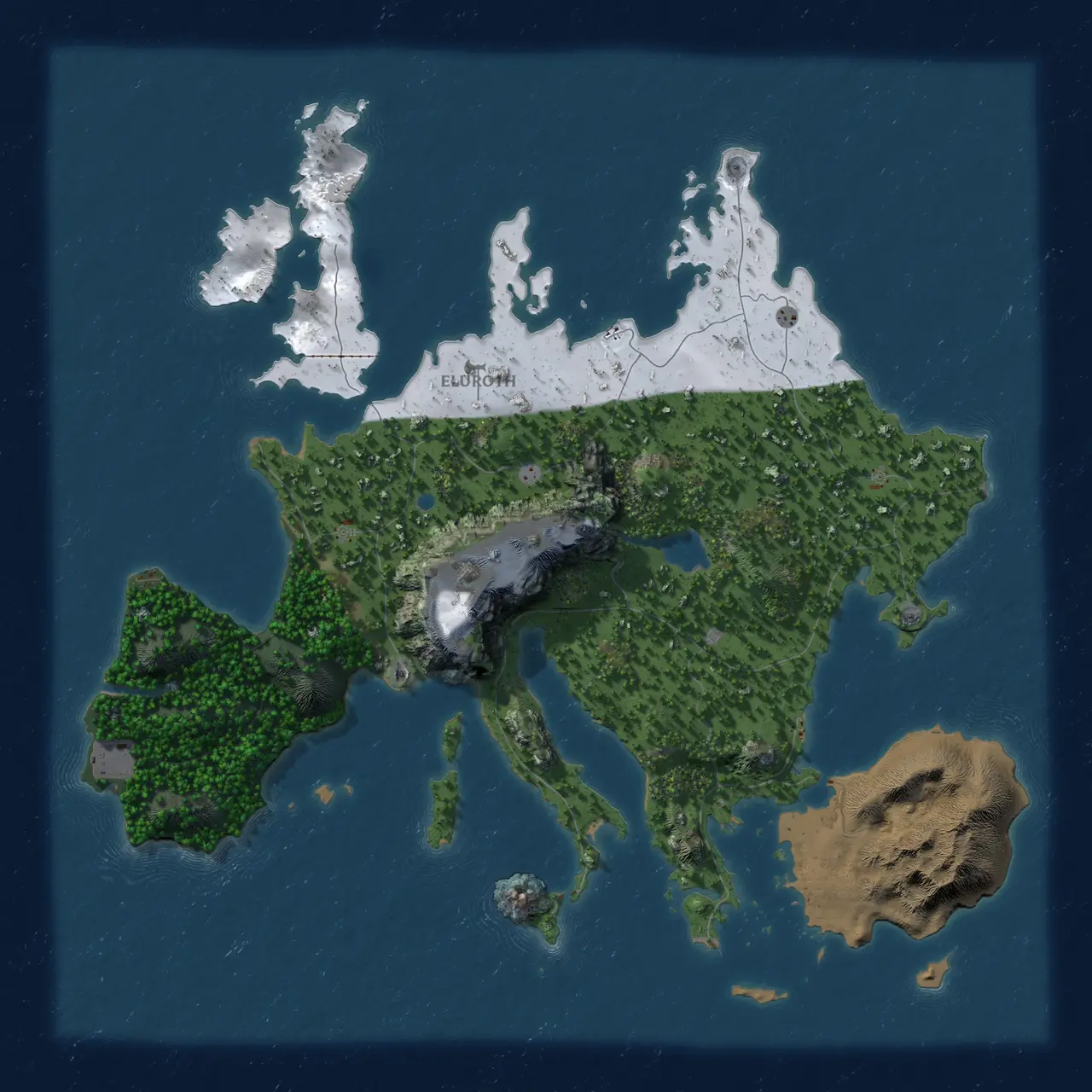 Rust Map: Custom Map