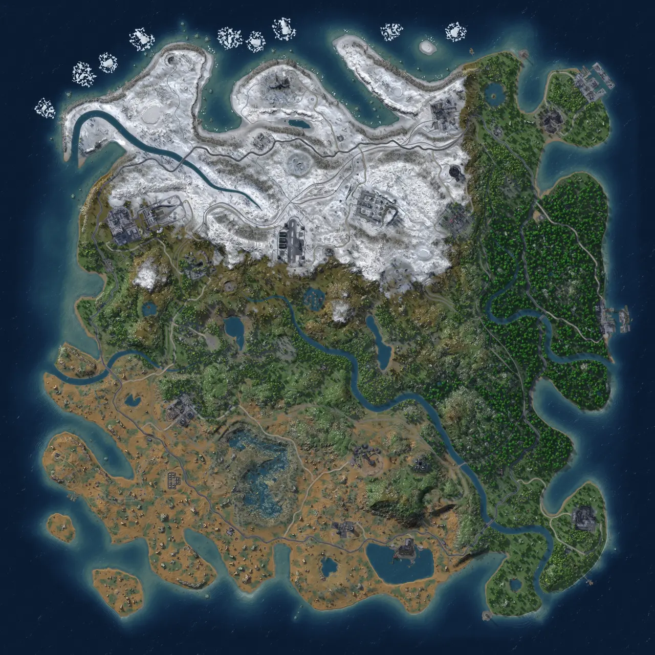 Rust Map: Custom Map
