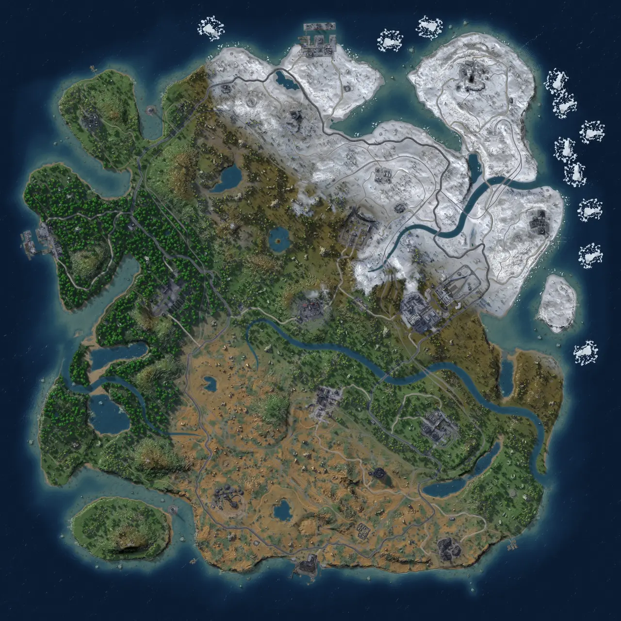 Rust Map: Custom Map
