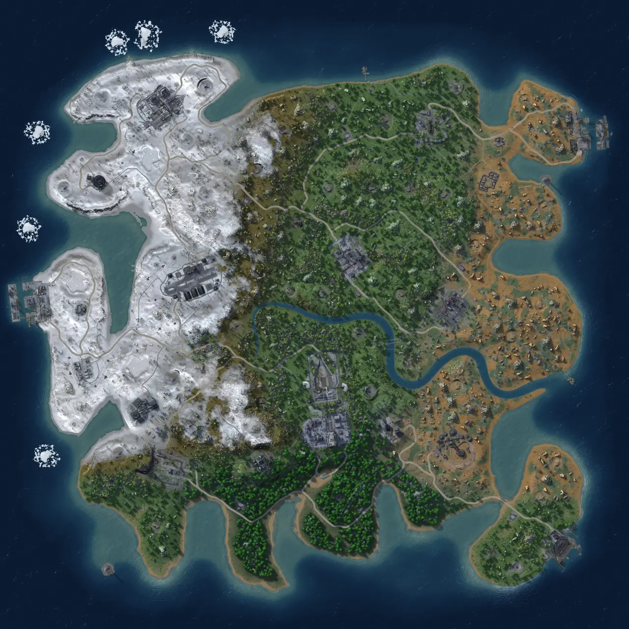 Rust Map: Custom Map
