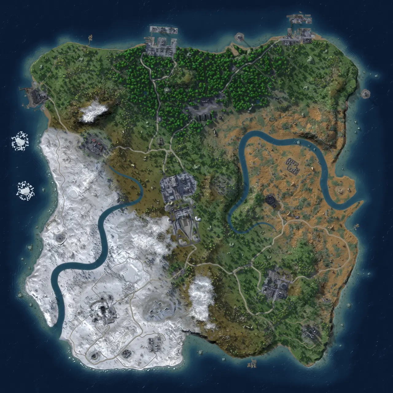 Rust Map: Custom Map