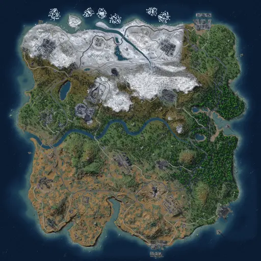 Thumbnail Rust Map: Custom Map