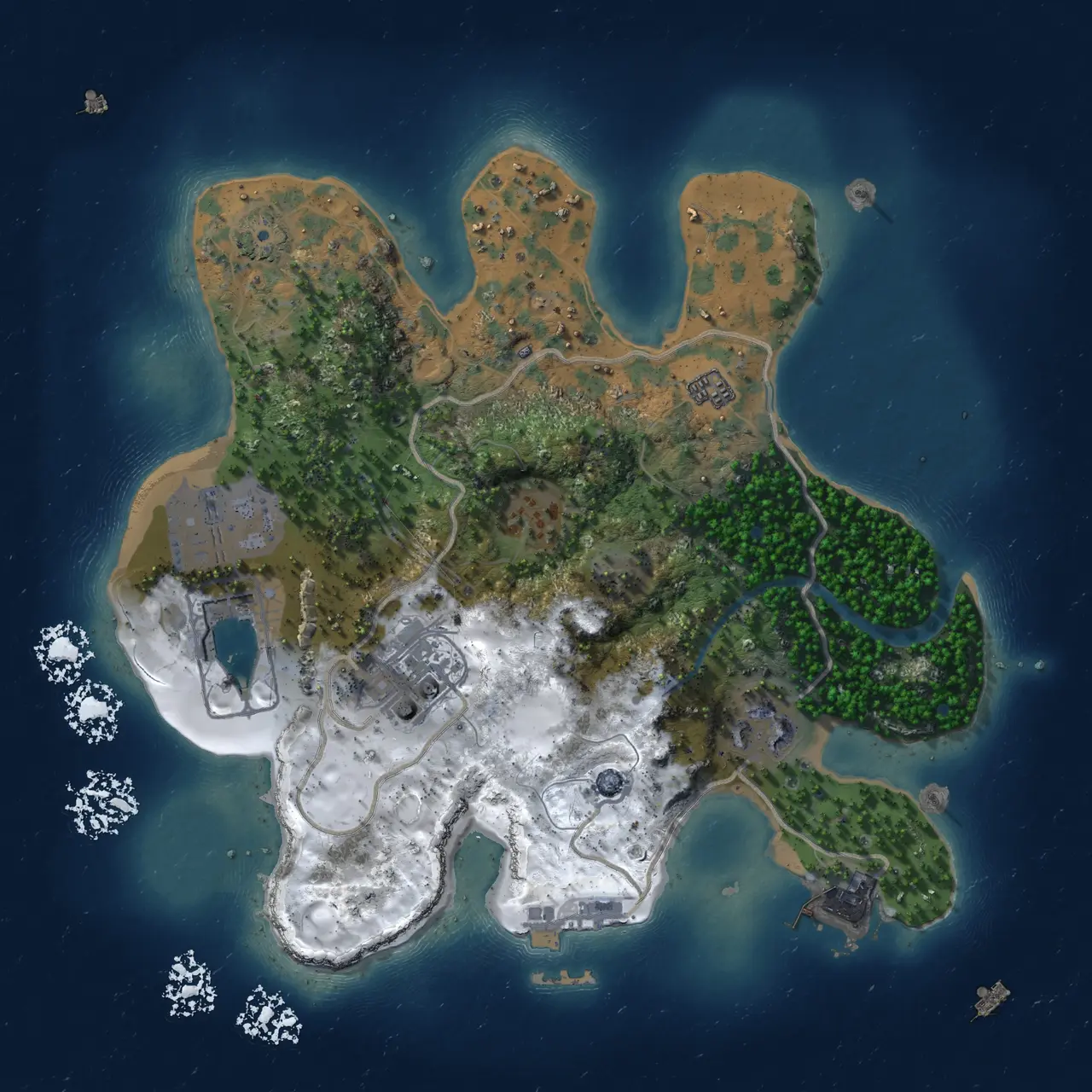 Rust Map: Custom Map