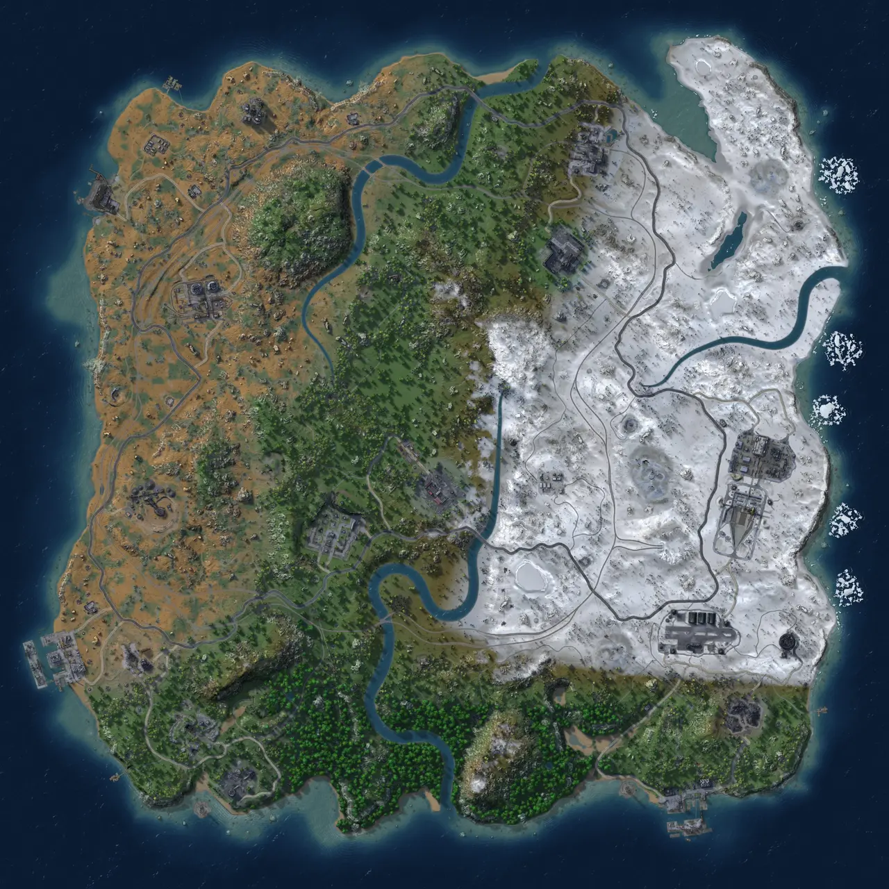 Rust Map: Custom Map