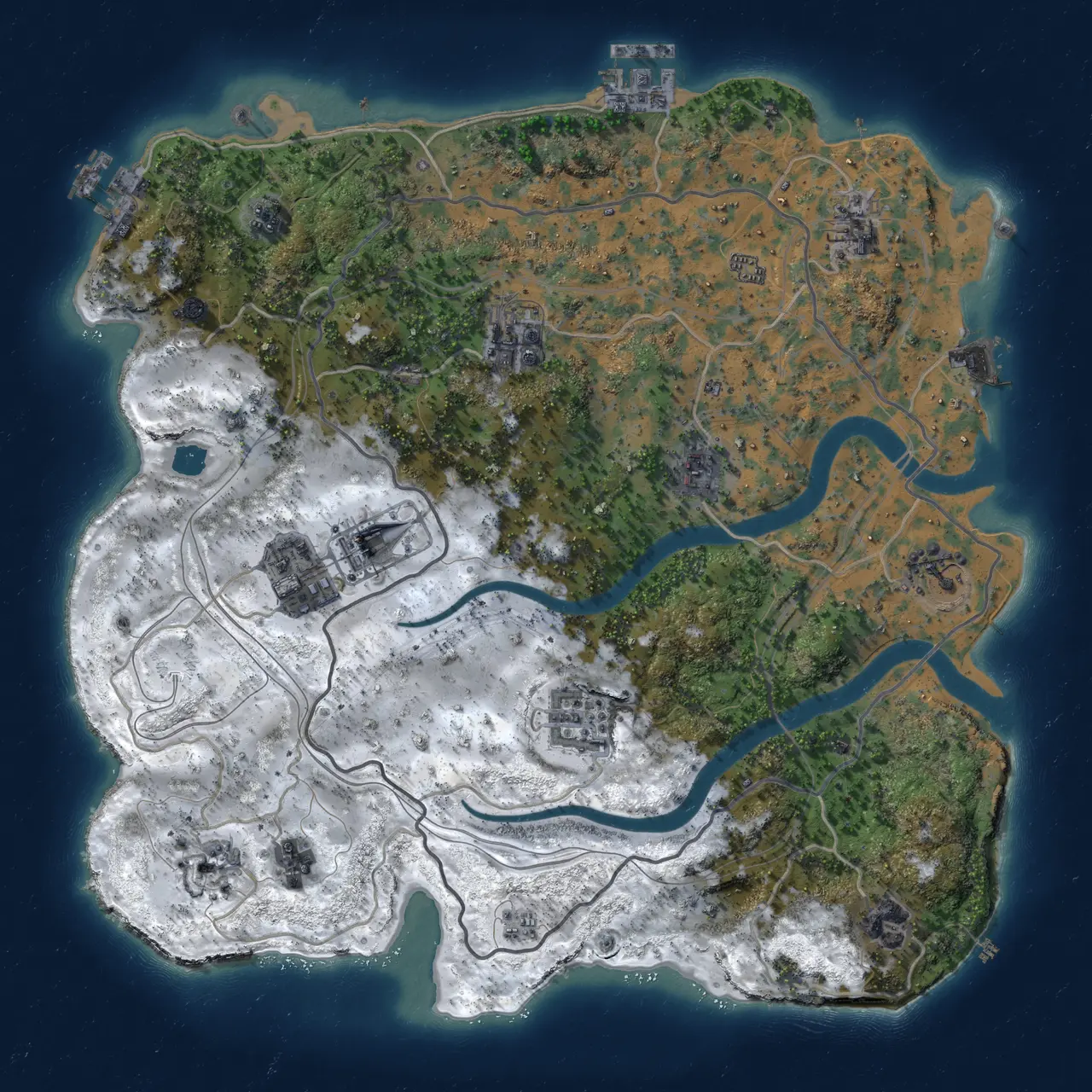 Rust Map: Custom Map