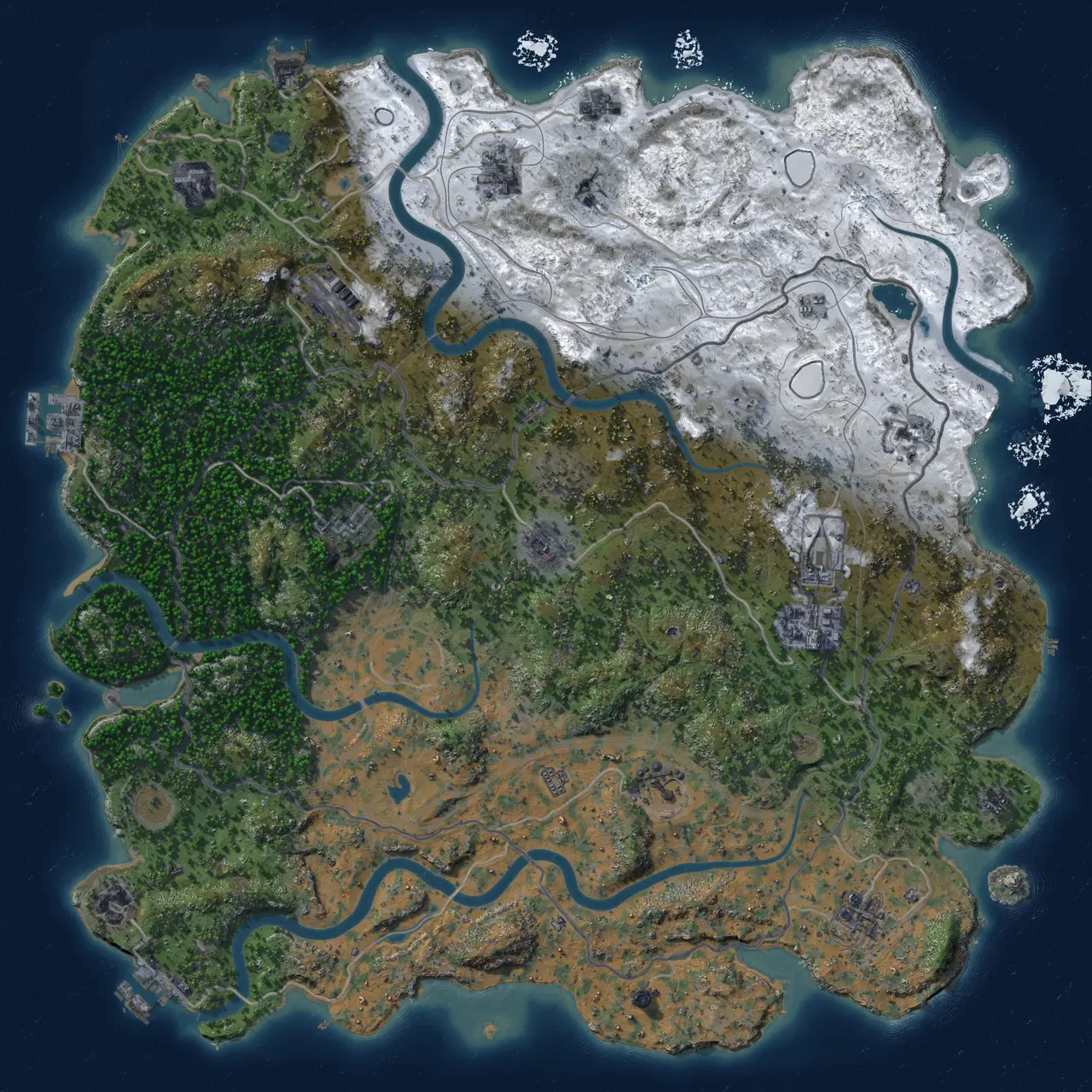 Rust Map: Custom Map