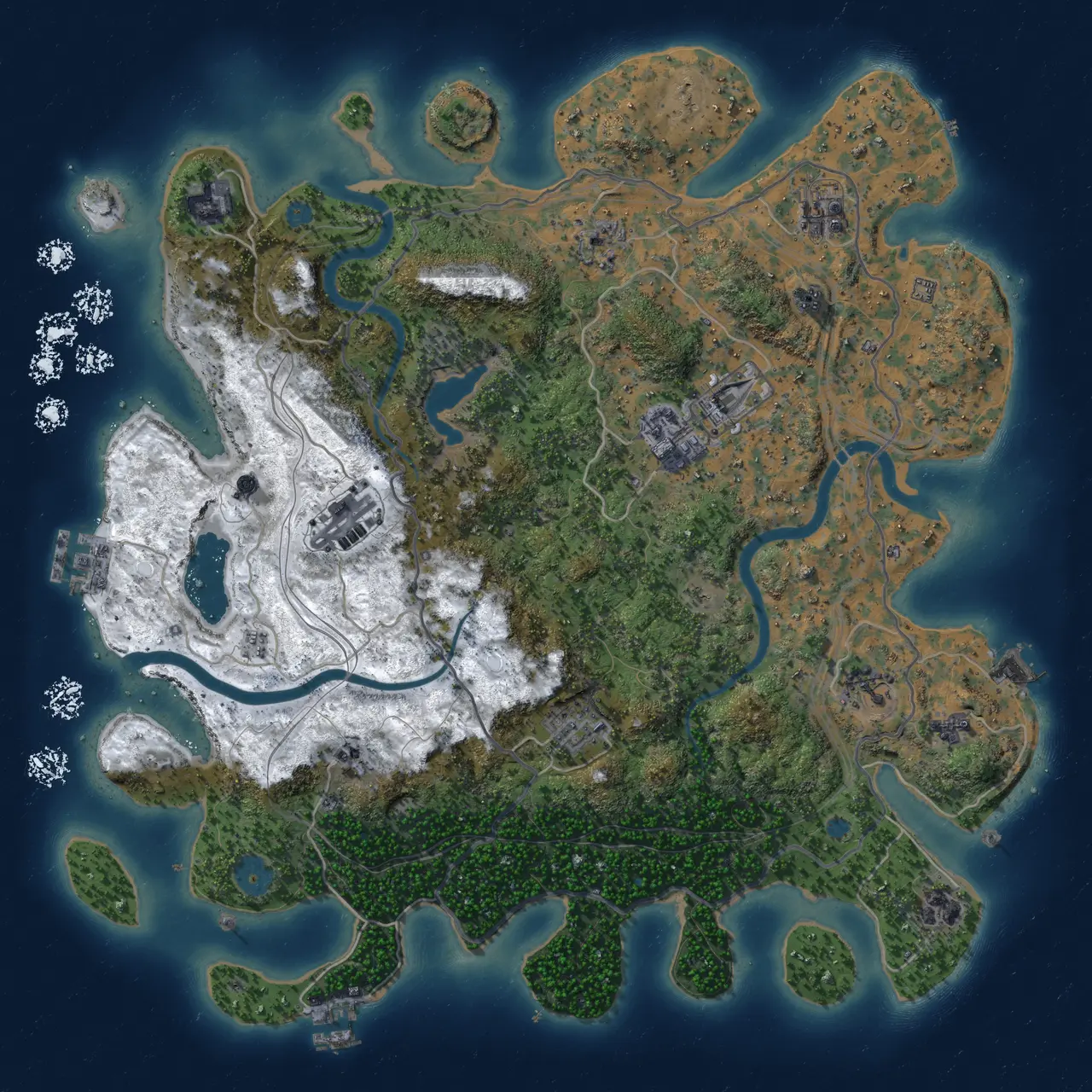 Rust Map: Custom Map