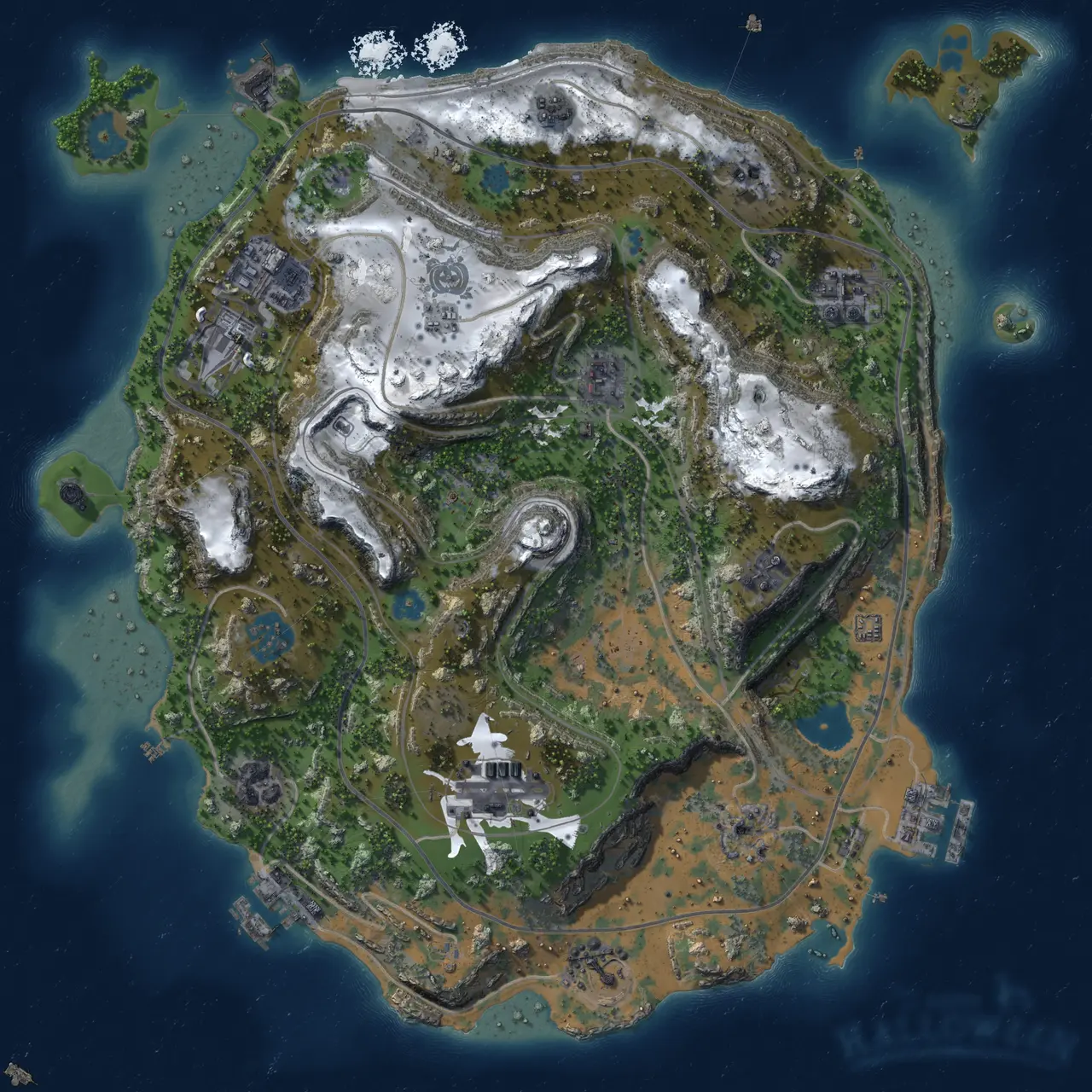 Rust Map: Custom Map