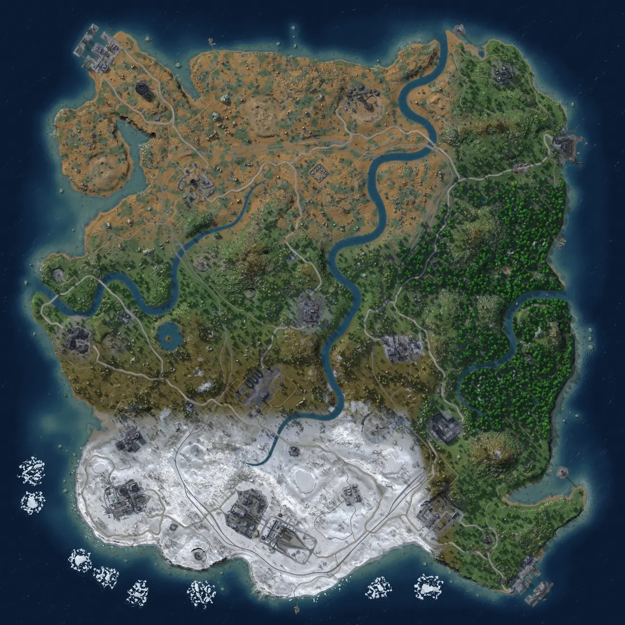 Rust Map: Custom Map