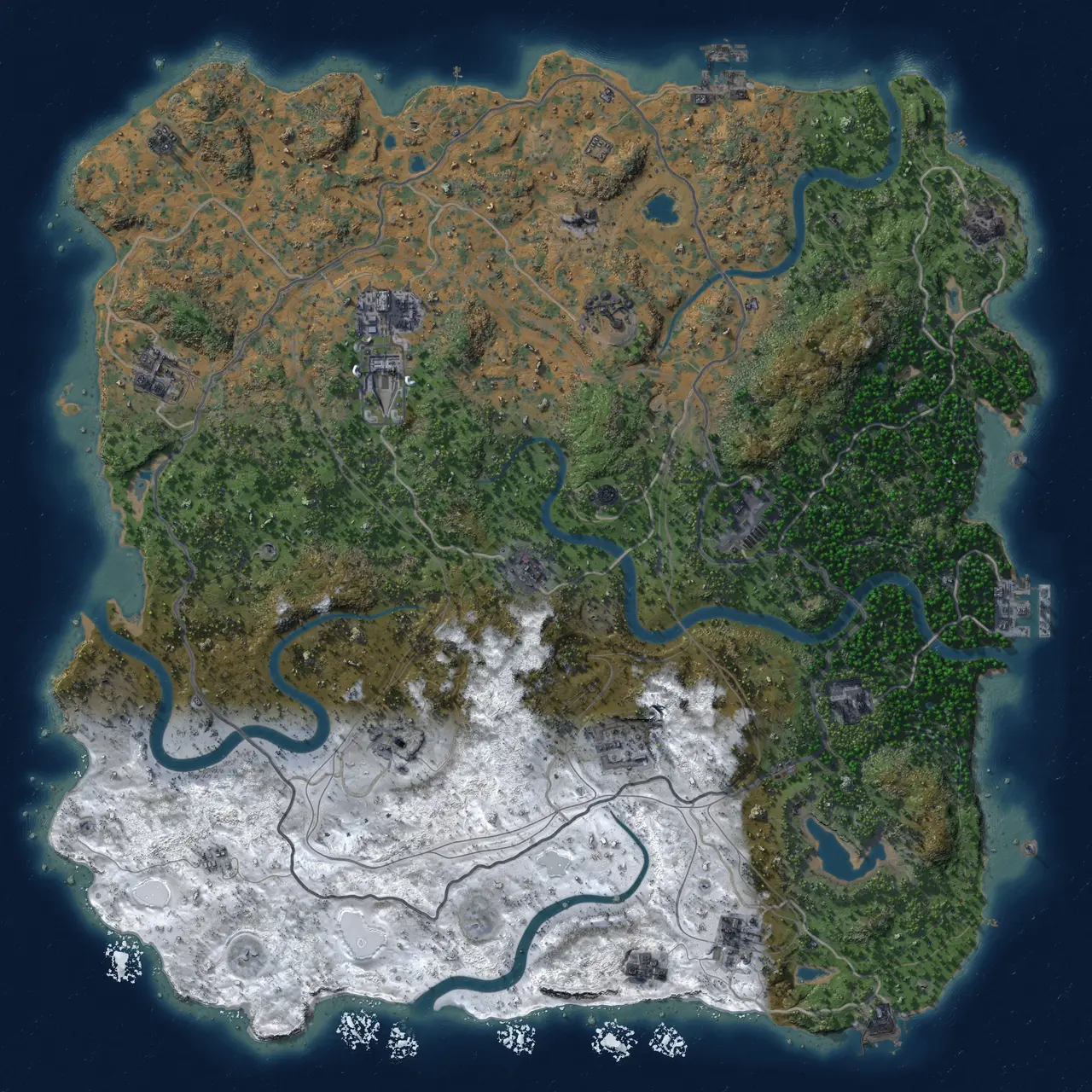 Rust Map: Custom Map