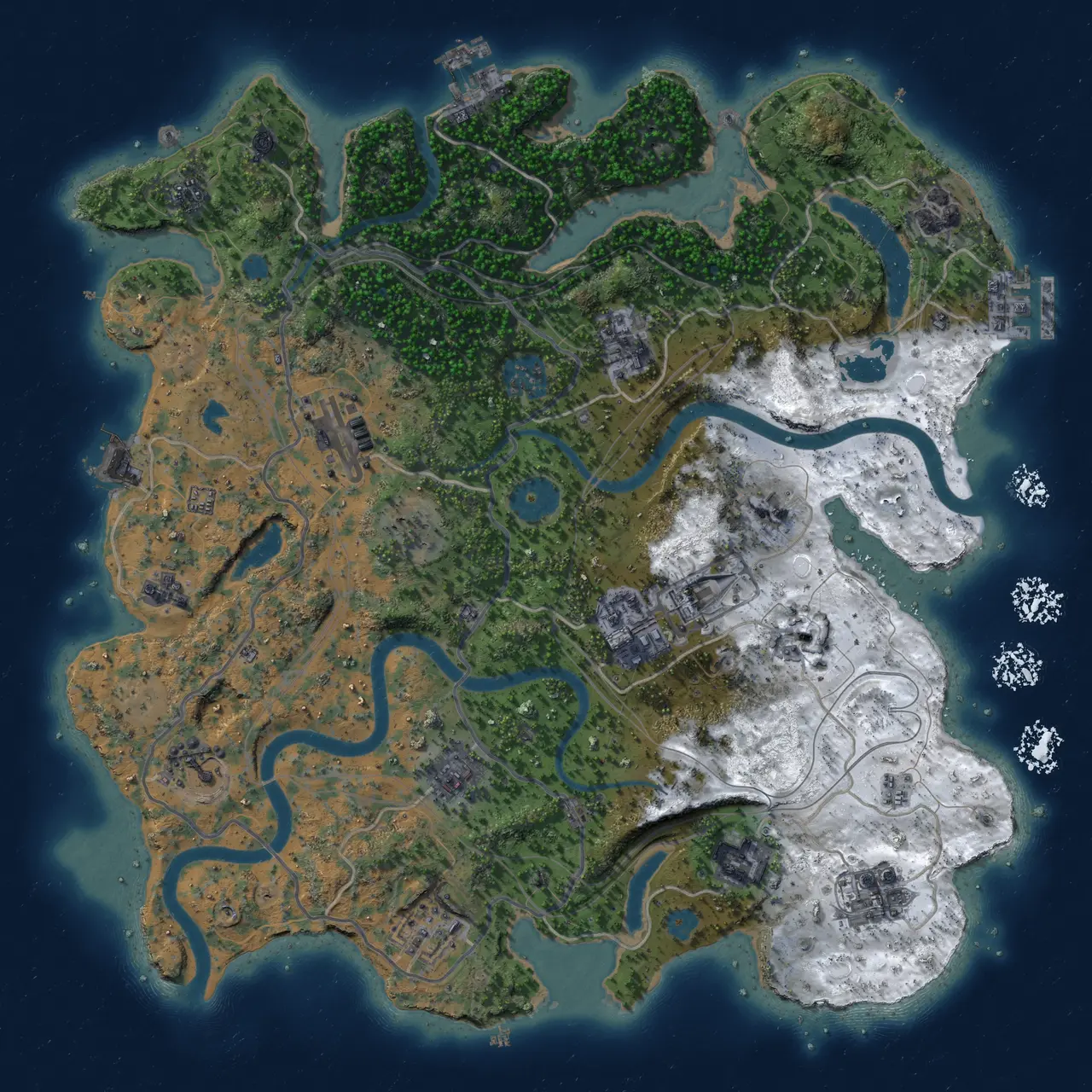 Rust Map: Custom Map