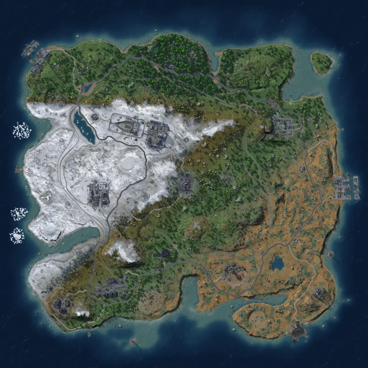 Rust Map: Custom Map