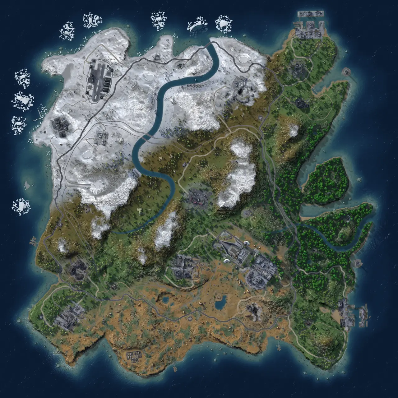 Rust Map: Custom Map