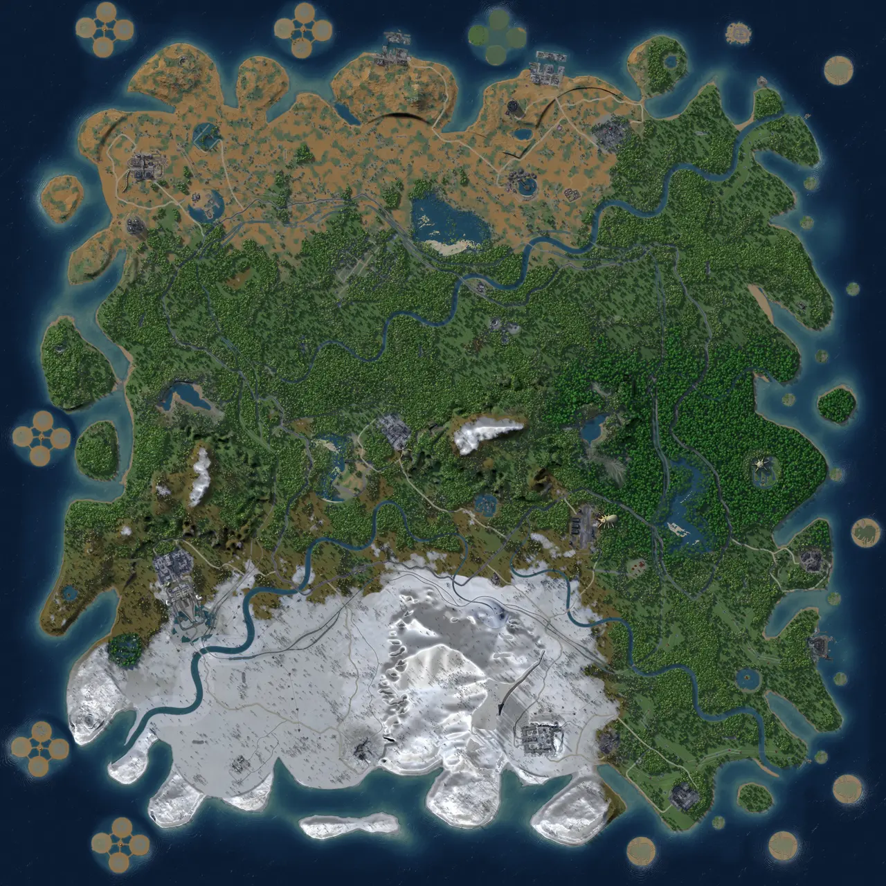 Rust Map: Custom Map