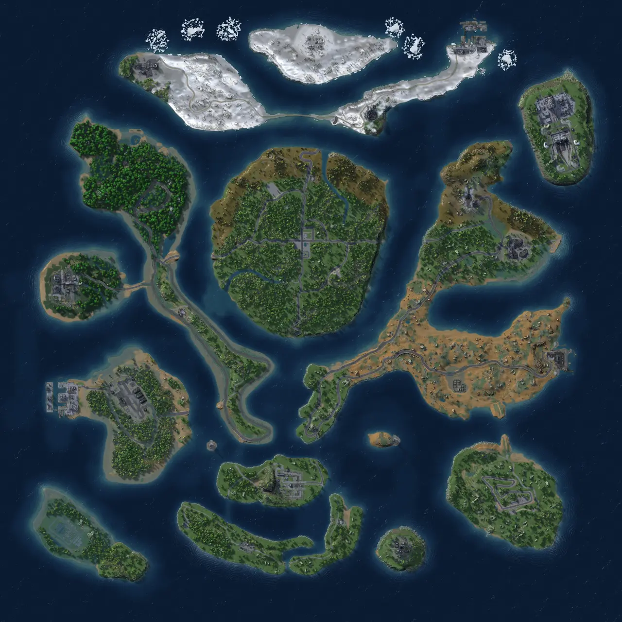 Rust Map: Custom Map