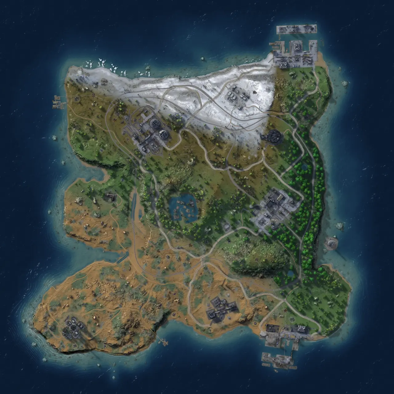 Rust Map: Custom Map