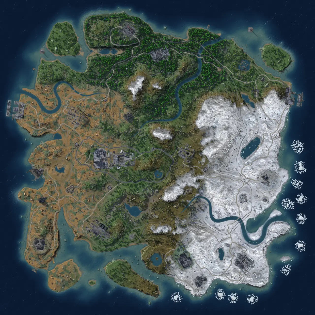 Rust Map: Custom Map