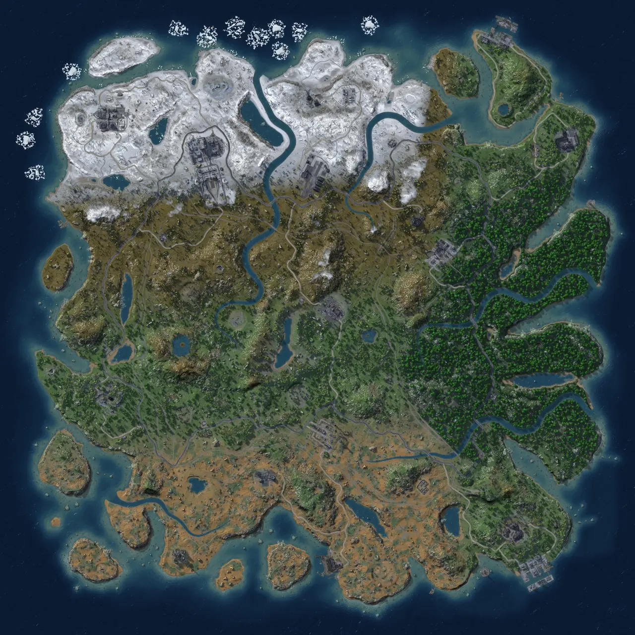 Rust Map: Custom Map