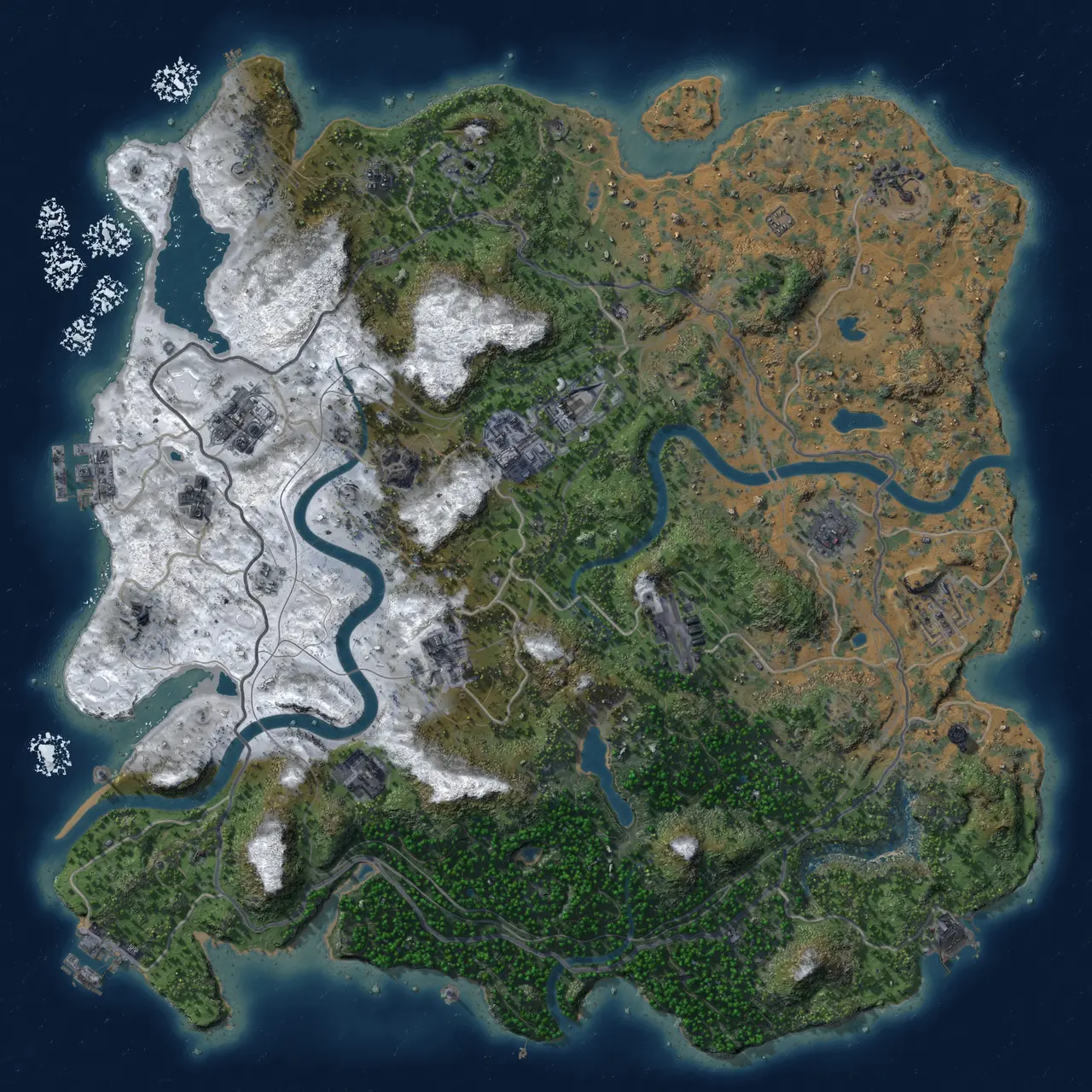 Rust Map: Custom Map