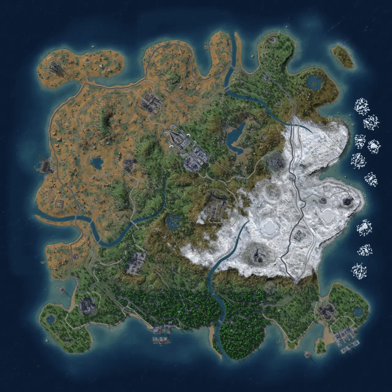 Rust Map: Custom Map