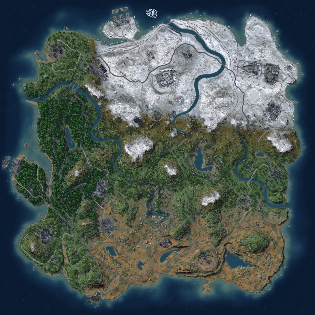 Rust Map: Custom Map