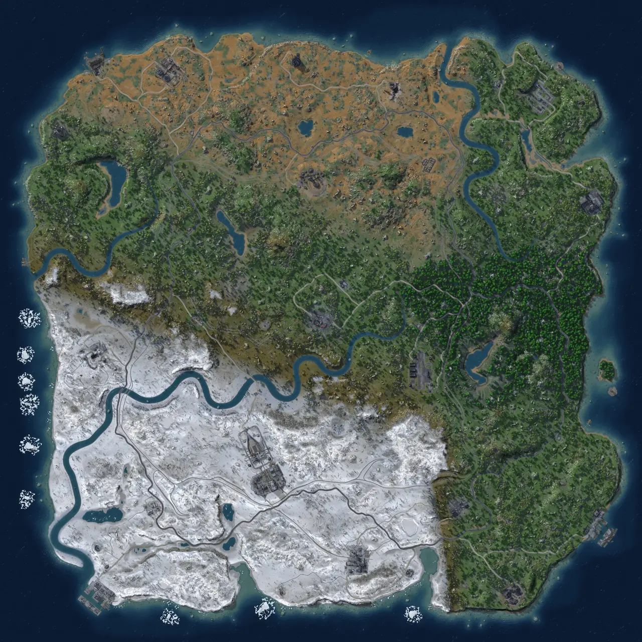 Rust Map: Custom Map