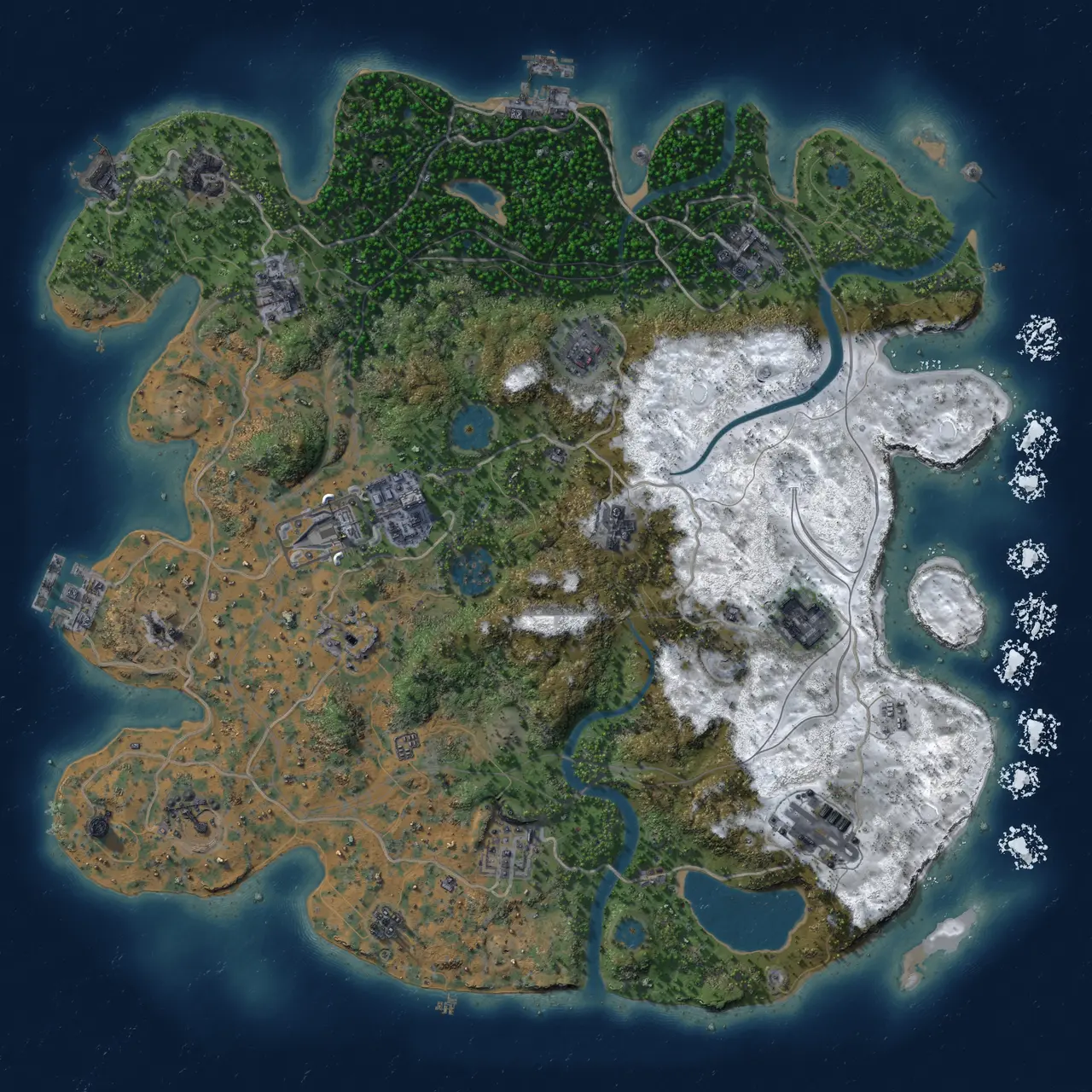 Rust Map: Custom Map