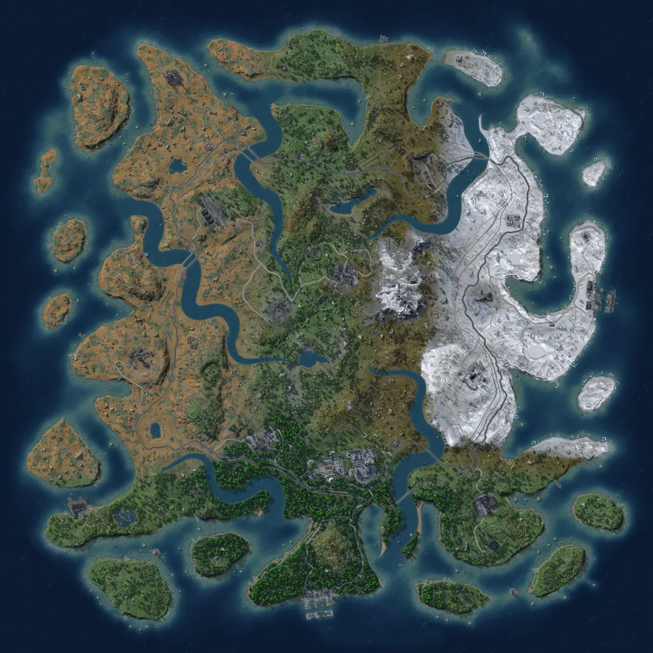 Rust Map: Custom Map
