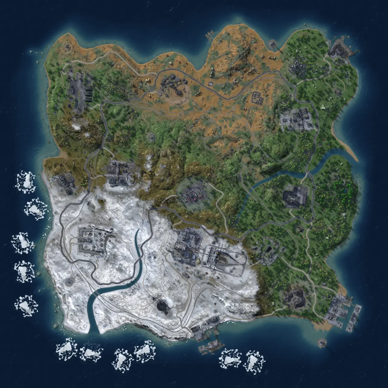 Rust Map: Custom Map