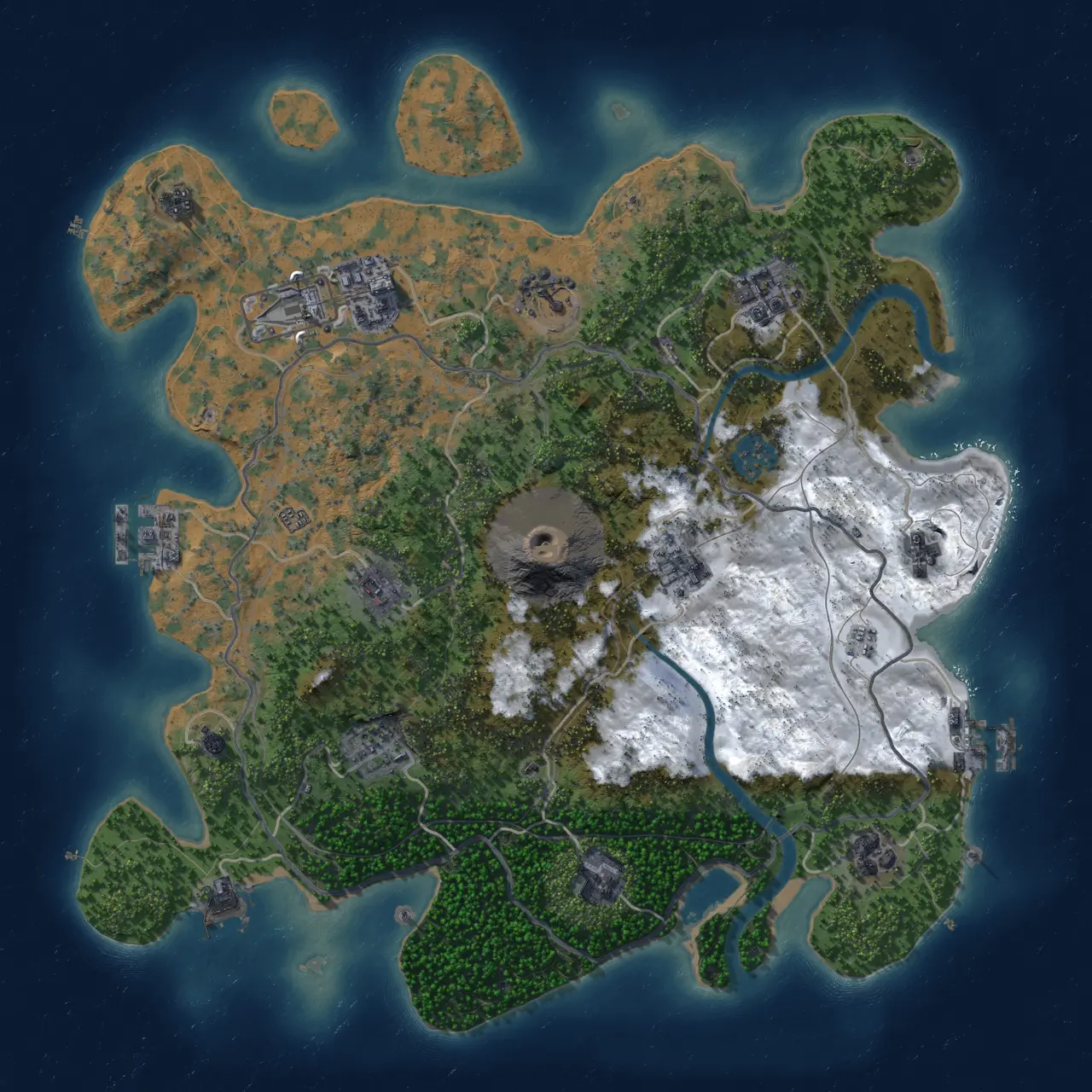 Rust Map: Custom Map