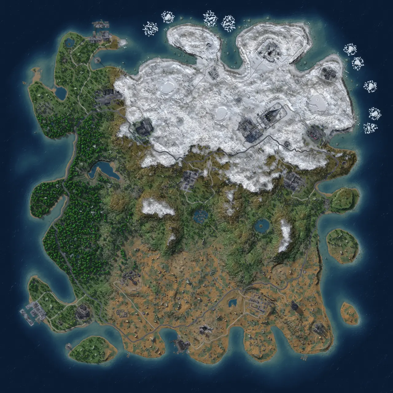 Rust Map: Custom Map